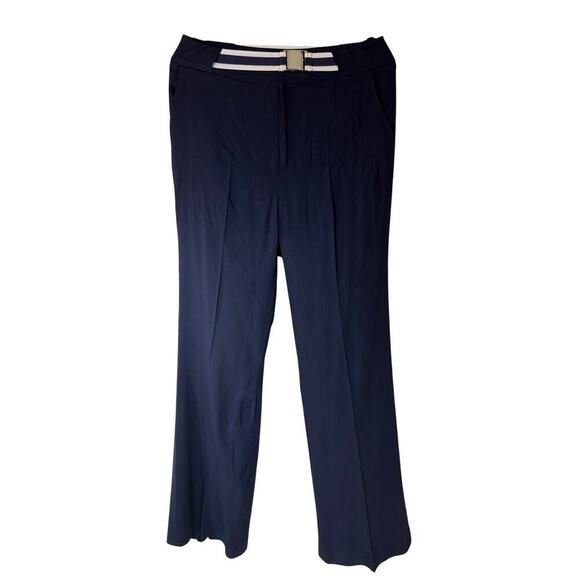 Veronica Beard Pands Maldon Navy stretch bootcut womens size 8 - Picture 1 of 5
